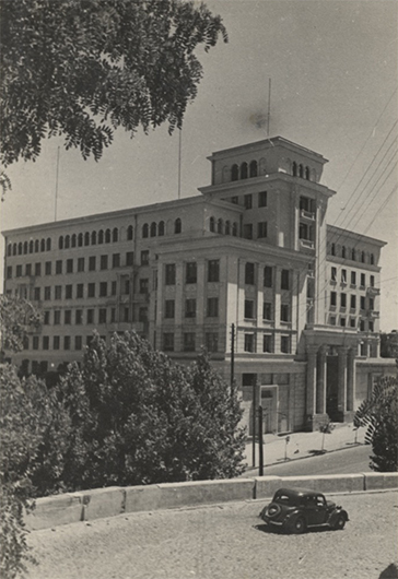 The First Building of the State Technical University, Tbilisi (designed by Мikhail Neprintsev, 1941)
